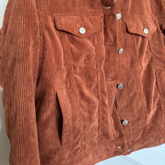 Love Tree Corduroy Jacket with faux fur - Picture 5 of 9